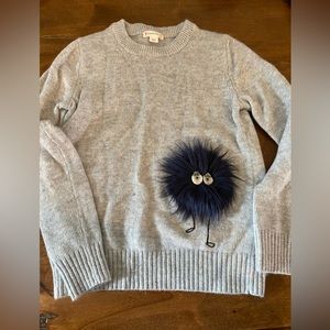 CrewCuts sweater with Monster. Size 8.